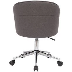 MILIBOO Fauteuil De Bureau Tissu Gris Foncé JOLLY - Gris Foncé 9 MILIBOO Fauteuil De Bureau Tissu Gris Foncé JOLLY - Gris Foncé -France MILIBOO Soldes 2022 47332162 4