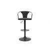 MILIBOO Tabouret De Bar Industriel Réglable Noir BECKETT - Noir -France MILIBOO Soldes 2022 47332191 1
