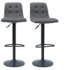 MILIBOO Tabourets De Bar Design Réglables Gris (lot De 2) ESCAPE - Gris Foncé -France MILIBOO Soldes 2022 47908419 1