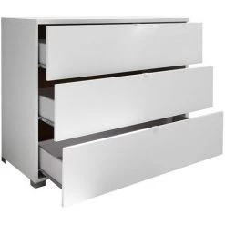 MILIBOO Commode Design 3 Tiroirs Blanc Mat L104 Cm LALY - Blanc Mat 6 MILIBOO Commode Design 3 Tiroirs Blanc Mat L104 Cm LALY - Blanc Mat -France MILIBOO Soldes 2022 48131230 2