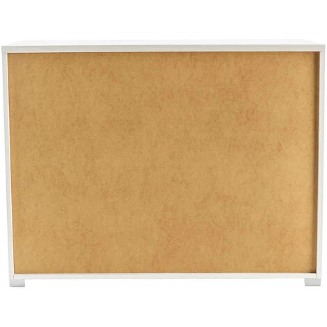 MILIBOO Commode Design 3 Tiroirs Blanc Mat L104 Cm LALY - Blanc Mat 5 MILIBOO Commode Design 3 Tiroirs Blanc Mat L104 Cm LALY - Blanc Mat – Image 3