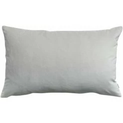 MILIBOO Coussin En Velours Coloris Lin 40 X 65 Cm VELUTO - Gris Perle Velours