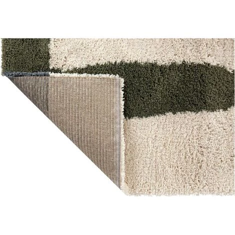 MILIBOO Tapis à Motif Abstrait Vert Bleu Beige Gris 160 X 230 Cm LUCIE - Vert 5 MILIBOO Tapis à Motif Abstrait Vert Bleu Beige Gris 160 X 230 Cm LUCIE - Vert – Image 3