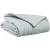 MILIBOO Plaid En Coton Gris Perle 120 X 180 Cm DOU - Gris Perle -France MILIBOO Soldes 2022 48814739 1