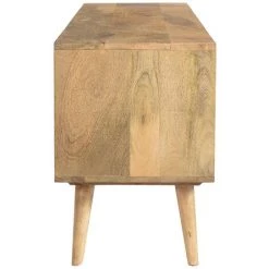 MILIBOO Meuble TV Manguier Massif 160 Cm NIKITA - Naturel 8 MILIBOO Meuble TV Manguier Massif 160 Cm NIKITA - Naturel -France MILIBOO Soldes 2022 48913051 3