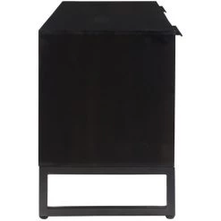 MILIBOO Meuble TV Avec Rangements En Acacia Massif Et Métal L130 Cm BARNEY - Naturel 9 MILIBOO Meuble TV Avec Rangements En Acacia Massif Et Métal L130 Cm BARNEY - Naturel -France MILIBOO Soldes 2022 50085732 4