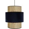 MILIBOO Suspension Bimatière Jute Et Velours Noir D40 Cm CHILL - Noir Carbone Mat 1 MILIBOO Suspension Bimatière Jute Et Velours Noir D40 Cm CHILL - Noir Carbone Mat -France MILIBOO Soldes 2022 50483396 1