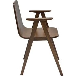 MILIBOO Fauteuil De Table Finition Noyer OLYA - Noyer -France MILIBOO Soldes 2022 51253998 3