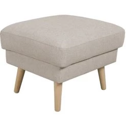MILIBOO Pouf Repose-pieds Scandinave Beige Et Bois ISIS - Beige Naturel 6 MILIBOO Pouf Repose-pieds Scandinave Beige Et Bois ISIS - Beige Naturel -France MILIBOO Soldes 2022 51254007 2