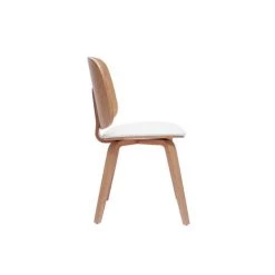 MILIBOO Chaises Bois Clair Et Blanc (lot De 2) BECK - Bois Clair / Blanc -France MILIBOO Soldes 2022 51771015 4