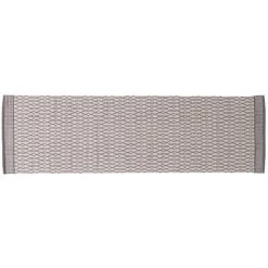 MILIBOO Tapis De Couloir En Coton Beige Et Gris 60 X 200 Cm TUDY - Gris Clair