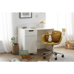 MILIBOO Bureau Enfant Avec Rangements Blanc ANTONIN - Blanc 9 MILIBOO Bureau Enfant Avec Rangements Blanc ANTONIN - Blanc -France MILIBOO Soldes 2022 53066923 4