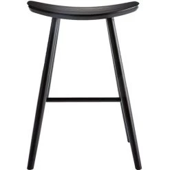 MILIBOO Tabouret De Bar Bois Noir 65 Cm DEMORY - Noir