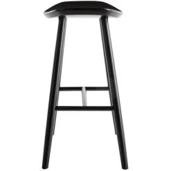 MILIBOO Tabouret De Bar Bois Noir 65 Cm DEMORY - Noir -France MILIBOO Soldes 2022 53108136 3