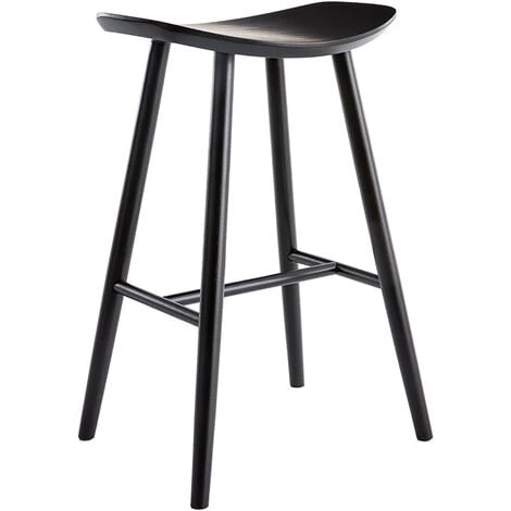 MILIBOO Tabouret De Bar Design Noir 72 Cm DEMORY - Noir 4 MILIBOO Tabouret De Bar Design Noir 72 Cm DEMORY - Noir – Image 2