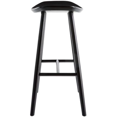 MILIBOO Tabouret De Bar Design Noir 72 Cm DEMORY - Noir 5 MILIBOO Tabouret De Bar Design Noir 72 Cm DEMORY - Noir – Image 3