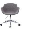 MILIBOO Fauteuil De Bureau En Tissu Effet Velours Gris AARON - Gris Clair Velours 1 MILIBOO Fauteuil De Bureau En Tissu Effet Velours Gris AARON - Gris Clair Velours -France MILIBOO Soldes 2022 53651428 1