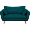 MILIBOO Canapé Scandinave 2 Places Bleu Paon Pieds Hêtre Massif CREEP - Bleu Pétrole 2 MILIBOO Canapé Scandinave 2 Places Bleu Paon Pieds Hêtre Massif CREEP - Bleu Pétrole -France MILIBOO Soldes 2022 53825246 1