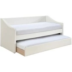 MILIBOO Lit Gigogne Enfant En Polyuréthane Blanc BEKKER - Blanc -France MILIBOO Soldes 2022 53961550 3