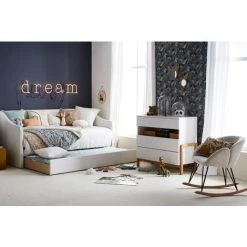 MILIBOO Lit Gigogne Enfant En Polyuréthane Blanc BEKKER - Blanc -France MILIBOO Soldes 2022 53961550 5