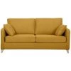 MILIBOO Canapé Convertible Scandinave 3 Places Jaune Cumin Matelas 10 Cm PAPEL - Jaune Mat -France MILIBOO Soldes 2022 54444024 1