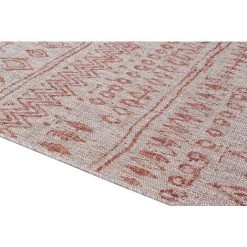 MILIBOO Tapis Style Berbère Gris Et Rouge 160 X 230 Cm MEA - Rouge -France MILIBOO Soldes 2022 54444028 3