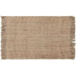MILIBOO Tapis / Descente De Lit En Jute Naturel 60 X 120 Cm NOOR - Naturel