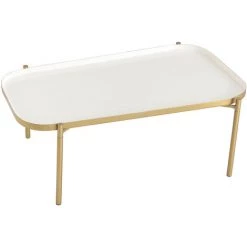 MILIBOO Tables Basses Gigognes Laquées Blanc Et Gris (lot De 2) ZURIA - Gris Laqué -France MILIBOO Soldes 2022 55017971 3