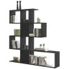 MILIBOO Bibliothèque Scandinave Séparateur Design Noir H147 Cm COMO - Noir -France MILIBOO Soldes 2022 55075620 1