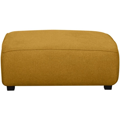 MILIBOO Pouf Module De Canapé En Tissu Jaune Cumin PLURIEL - Jaune 3 MILIBOO Pouf Module De Canapé En Tissu Jaune Cumin PLURIEL - Jaune