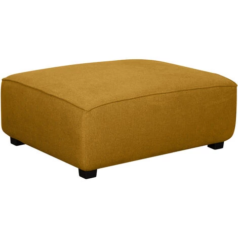 MILIBOO Pouf Module De Canapé En Tissu Jaune Cumin PLURIEL - Jaune 4 MILIBOO Pouf Module De Canapé En Tissu Jaune Cumin PLURIEL - Jaune – Image 2
