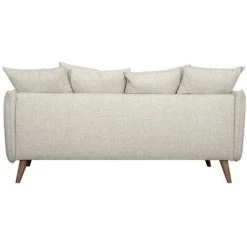 MILIBOO Canapé Scandinave 3 Places Beige OLYMPIA - Beige Naturel -France MILIBOO Soldes 2022 55774893 4