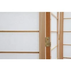 MILIBOO Paravent Japonais En Bois Naturel Et Papier De Riz GIBON - Naturel -France MILIBOO Soldes 2022 55887778 4