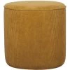 MILIBOO Pouf Rond En Velours Côtelé Jaune D40 Cm LOUIS - Jaune Velours 2 MILIBOO Pouf Rond En Velours Côtelé Jaune D40 Cm LOUIS - Jaune Velours -France MILIBOO Soldes 2022 55887790 1