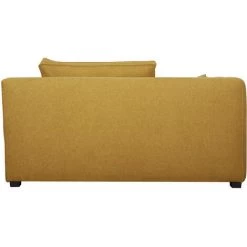 MILIBOO Module D'angle Gauche Pour Canapé En Tissu Jaune Cumin PLURIEL - Jaune -France MILIBOO Soldes 2022 55887805 4