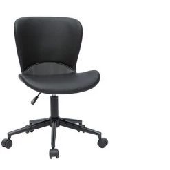 MILIBOO Chaise De Bureau Design Noire JOSH - Noir -France MILIBOO Soldes 2022 56546575 2