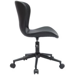 MILIBOO Chaise De Bureau Design Noire JOSH - Noir -France MILIBOO Soldes 2022 56546575 3