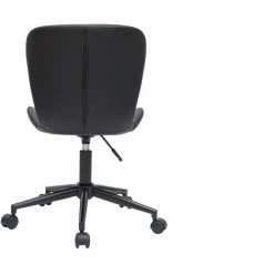 MILIBOO Chaise De Bureau Design Noire JOSH - Noir -France MILIBOO Soldes 2022 56546575 4