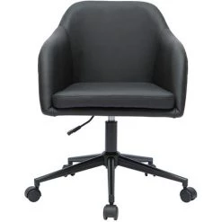 MILIBOO Fauteuil De Bureau Design Noir DOUG - Noir