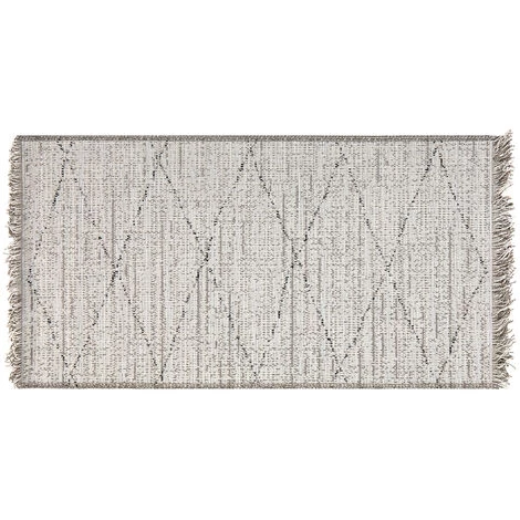 MILIBOO Tapis Blanc Berbère à Motifs L60 X L110 Cm BADILA - Naturel 3 MILIBOO Tapis Blanc Berbère à Motifs L60 X L110 Cm BADILA - Naturel