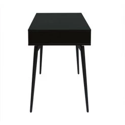 MILIBOO Bureau Design Noir Mat Et Placage Noyer TRIPOLI - Noyer Mat -France MILIBOO Soldes 2022 57254978 4