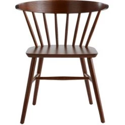 MILIBOO Chaises à Barreaux Finition Noyer (lot De 2) DARIA - Noyer -France MILIBOO Soldes 2022 57325126 2