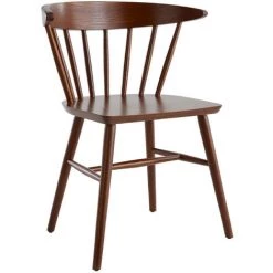 MILIBOO Chaises à Barreaux Finition Noyer (lot De 2) DARIA - Noyer -France MILIBOO Soldes 2022 57325126 3