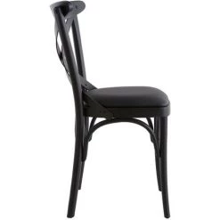 MILIBOO Chaises Bistrot En Bois Noir (lot De 2) MARCEL - Noir -France MILIBOO Soldes 2022 57325129 4