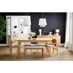 MILIBOO Chaises Scandinaves Bois Clair Et Tissu Gris Clair (lot De 2) ELION - Gris Clair -France MILIBOO Soldes 2022 58192150 5