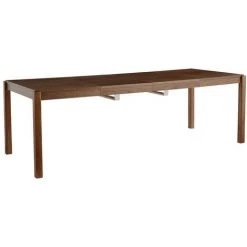 MILIBOO Table à Manger Scandinave Extensible Finition Noyer Rectangulaire L125-238 Cm AGALI - Noyer -France MILIBOO Soldes 2022 58192159 4