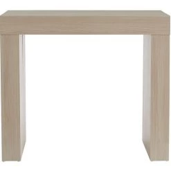 MILIBOO Table/console Extensible Design Finition Chêne L46-291 Cm COMO - Chêne Clair