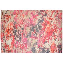 MILIBOO Tapis Intérieur Extérieur Multicolore 150 X 220 Cm ANOUCHKA - Rouge