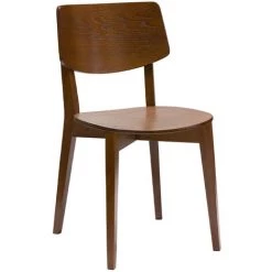 MILIBOO Chaises Vintage En Bois Foncé (lot De 2) AVEA - Noyer -France MILIBOO Soldes 2022 58613073 3