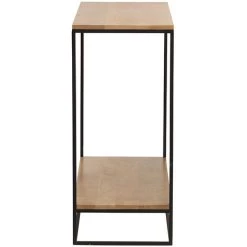 MILIBOO Console Manguier Massif Et Métal Noir L90 Cm IGGY - Naturel -France MILIBOO Soldes 2022 59148284 3